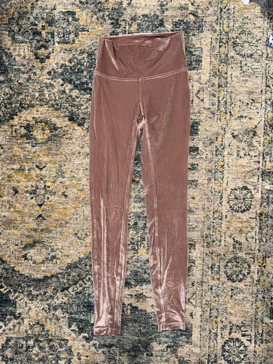 lululemon athletica Pants - Lululemon Velvet High-Waist Leggings - Dusty Rose